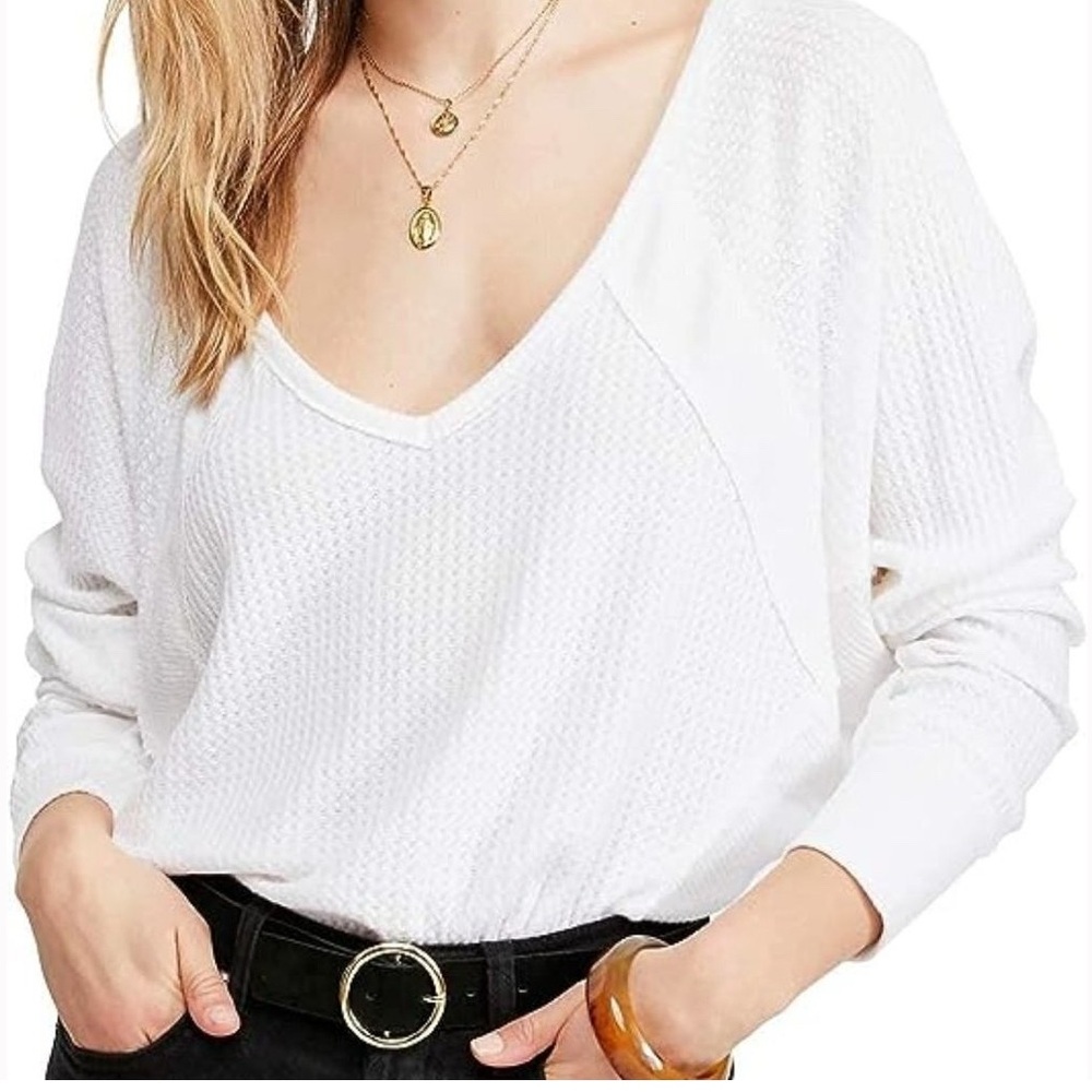 Free People Ribbed Top - Picture 5 of 12